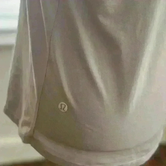 Lululemon Light Grey/blue relaxed T-shirt - Size See Description - Picture 4 of 6